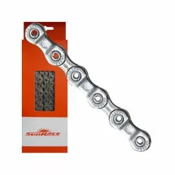 Sunrace Cykelkæde (116 Led | 9-speed | Sølv)