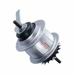 Shimano Nexus 8 Rear Hub With Back Pedal For Nexus 8 (silver)
