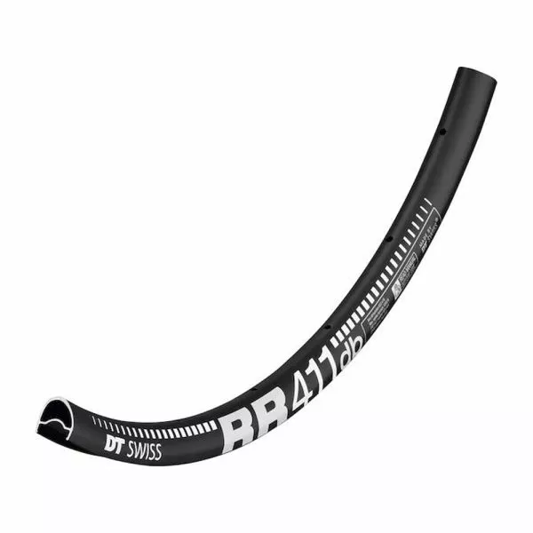 DT Swiss RR 411 Asym. Disc Bicycle Rim 28" (24 Hole)