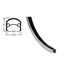 Rodi Fælg Til Webcykler (19-622 | 36 Huller | Aluminium)