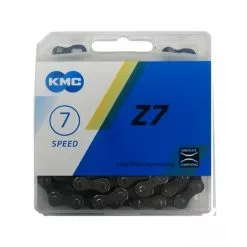 KMC Z7 Cykelkæde (114 Led | Grå / Brun)