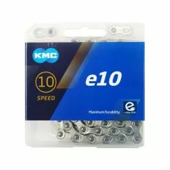 KMC E10 E-Bike Cykelkæde (122 Led | Sølv)