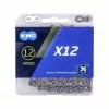 KMC X12 Bicycle Chain (126 Links | Black / Silver)