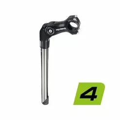 Ergotec Octopus2 Tube-stel (ø25,4 Mm | 25,4x300 Mm | 90 Mm | Sort / Sølv)